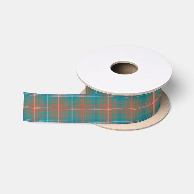 Karierter Rustikaler Klassiker Urlaub Tartan Satinband (Spule)