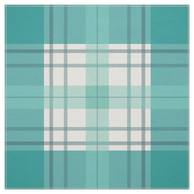 Karierter Türkis Stoff (Muster)