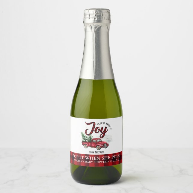 Karierter Weihnachtswagen Pop Es, wenn sie Pop (Vorderseite)