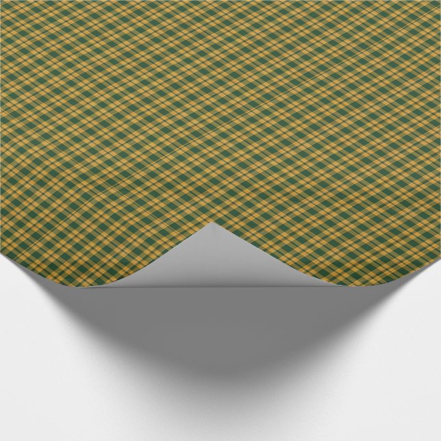 Kariertes 22-GIFT-WRAPPING-PAPIER Geschenkpapier (Ecke)