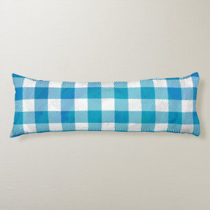 Kariertes Blue-Checkered Buffalo Seitenschläferkissen