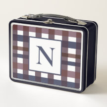 Kariertes Buffalo-Monogramm