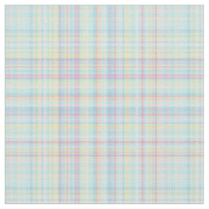 Kariertes Fabric-Pastel Baby Blends 12 Stoff