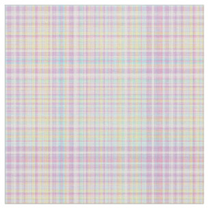 Kariertes Fabric-Pastel Baby Blends 23 Stoff