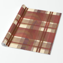 Kariertes Fall-Rot Madras