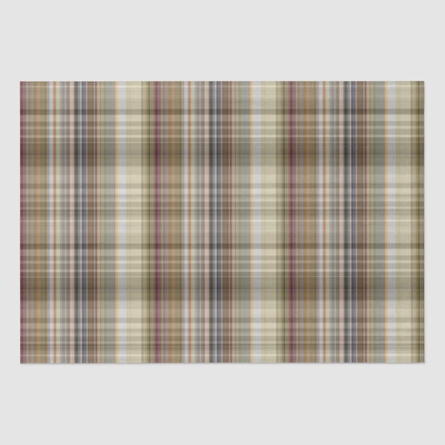 Kariertes Farbtafel aus Glas Seidenpapier (Vorderseite)