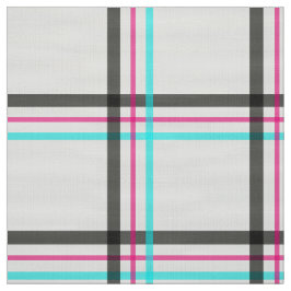 Kariertes Fenstergitter-Muster Stoff