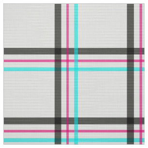 Kariertes Fenstergitter-Muster Stoff