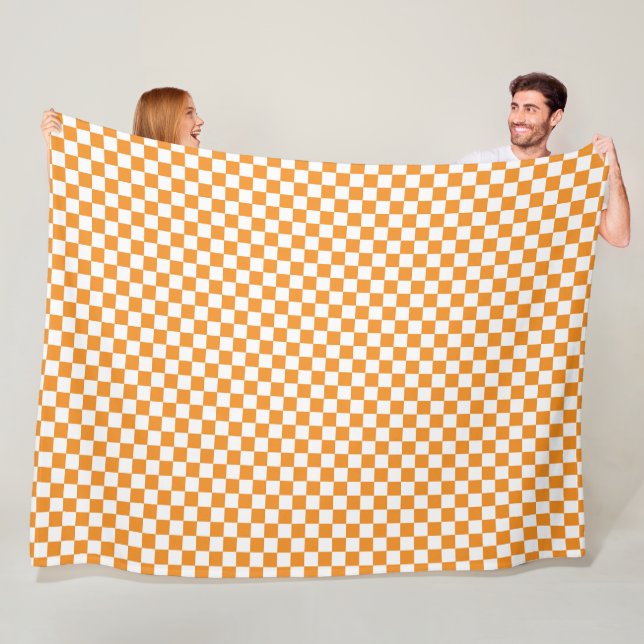 Kariertes Fleece-Decke Fleecedecke (Beispiel)