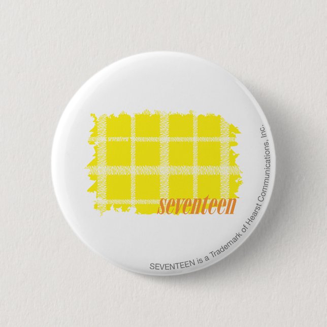 Kariertes Gelb 3 Button (Vorderseite)