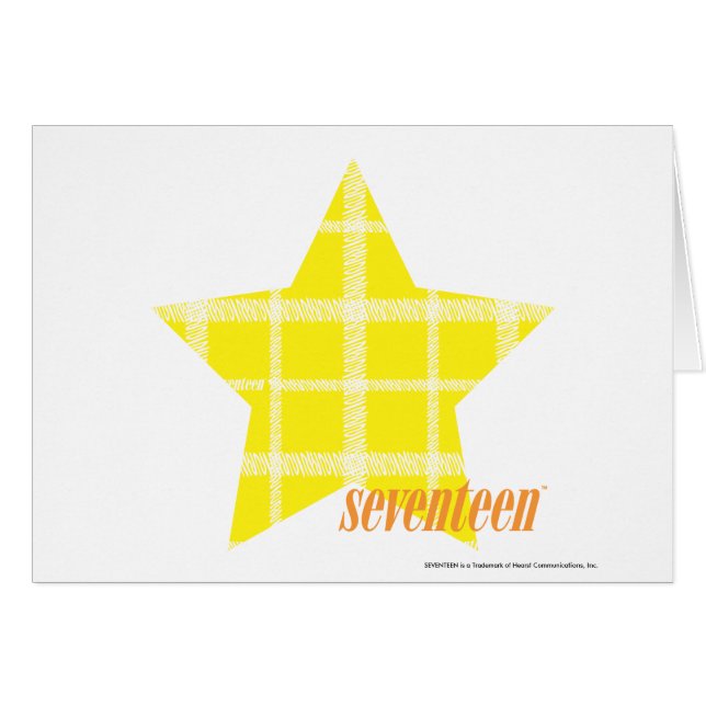 Kariertes Gelb 4 (Vorderseite (Horizontal))