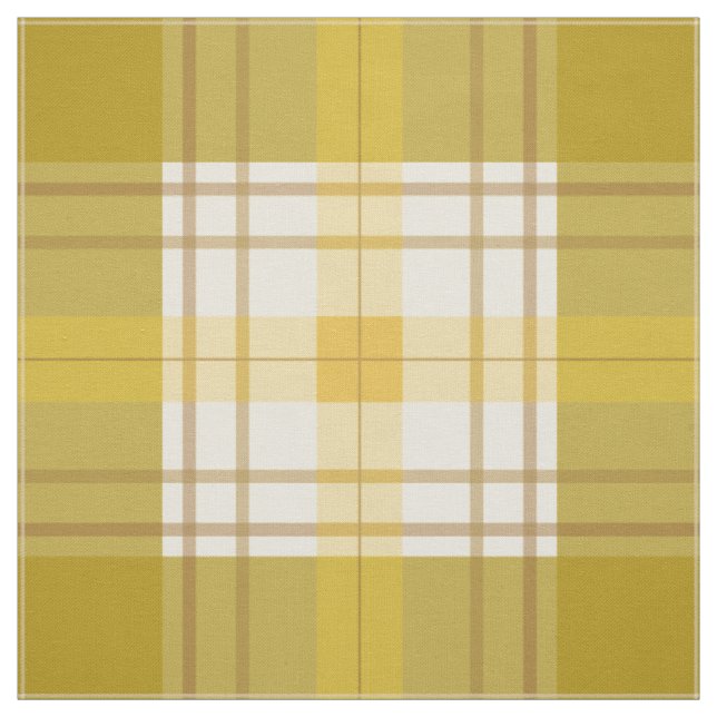 kariertes Gelb Stoff (Muster)