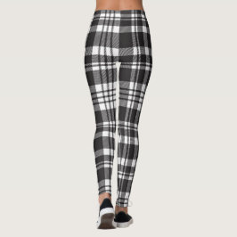 Kariertes Gewebe Leggings