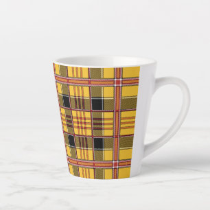 Kariertes Gewebe Textur Braune Streifen-52628 Milchtasse