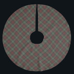 Kariertes, grün-weißes Weihnachtsmuster Polyester Weihnachtsbaumdecke<br><div class="desc">Elegantes Vintages Bauernhaus Land rustikalen Urlaub Tartan Muster Weihnachtsbaumrock. Dunkelrot,  grün,  blau und schwarz,  traditionelles kariertes Muster,  bestehend aus diagonal knusprigen Bändern. Wie eine gemütliche Flanelldecke. Ideal für Weihnachten und die Ferienzeit.</div>