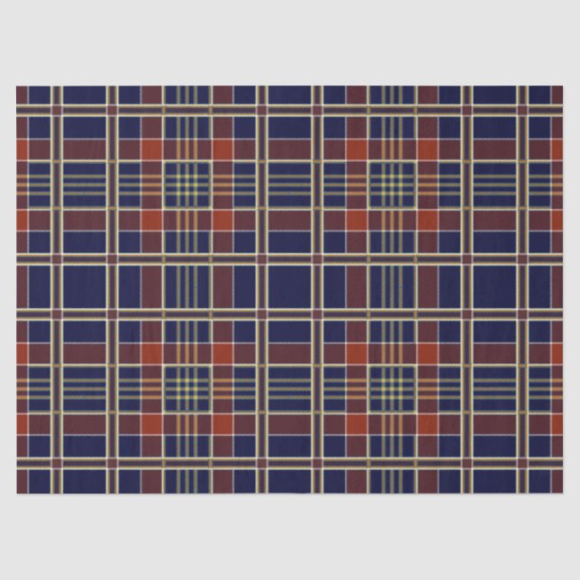 kariertes Hygienepapier Seidenpapier (Vorderseite)