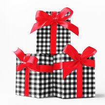 Kariertes klassisches Schwarz-Büffel