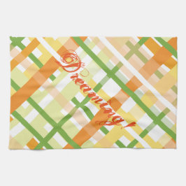 Kariertes Küchentuch