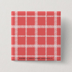 Kariertes LtPink Button