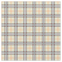 Kariertes Muster aus blassgelbem und rotem Tartan