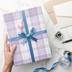 Kariertes Muster Geschenkpapier