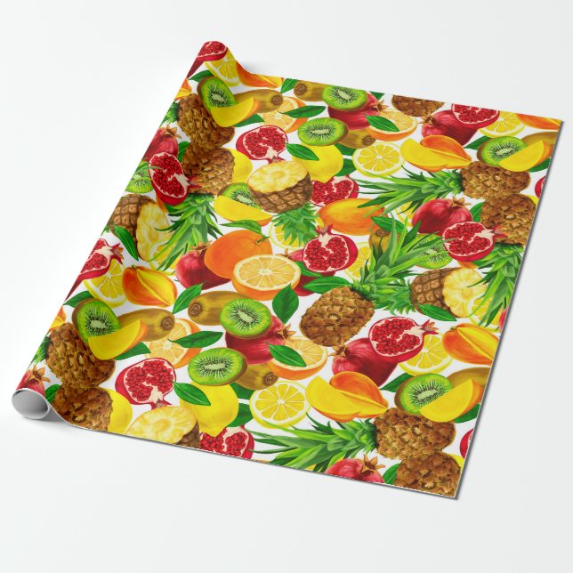 Kariertes Muster Geschenkpapier (Ungerollt)