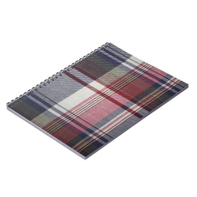 Kariertes Notebook Notizblock (Linke Seite)