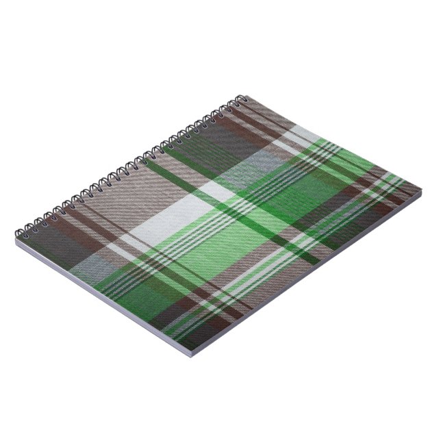 Kariertes Notebook Notizblock (Linke Seite)