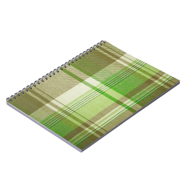 Kariertes Notebook Notizblock (Linke Seite)
