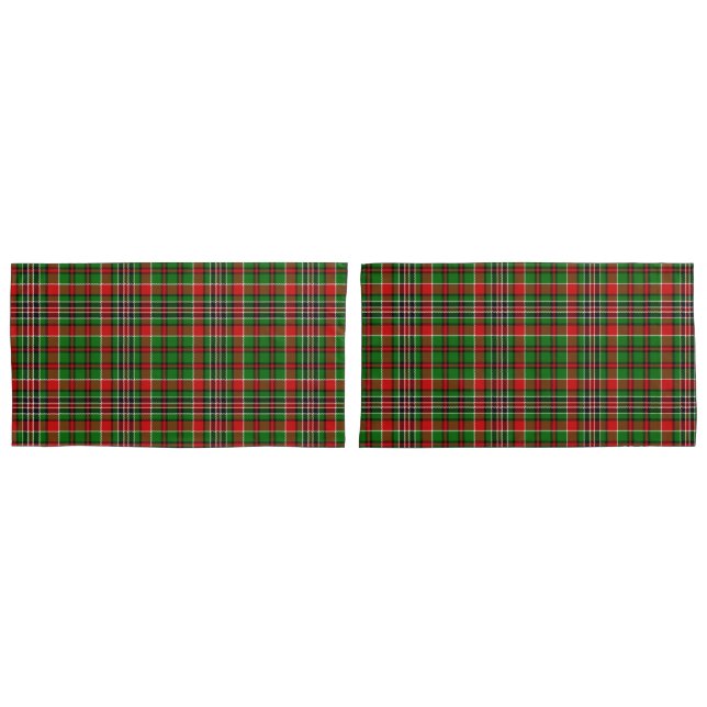 Kariertes Pillowcase-Set Kissenbezug (Vorderseite-Set)