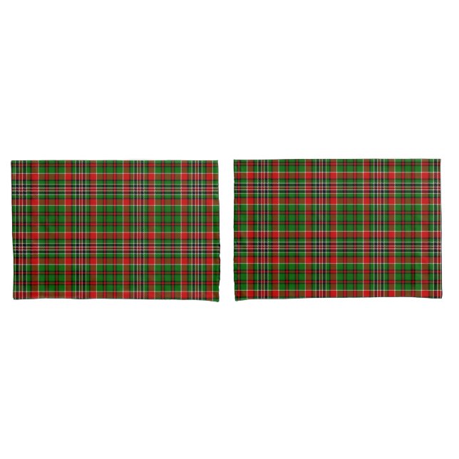 Kariertes Pillowcase-Set Kissenbezug (Vorderseite-Set)