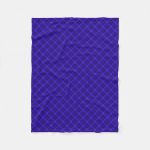 Kariertes Retro Fleecedecke