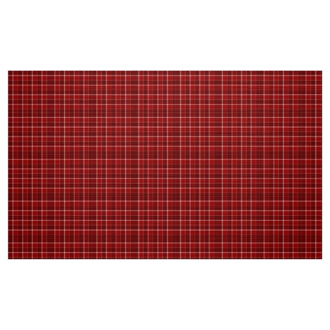 Kariertes, rotes Tuch Stoff (Fat Quarter (45,7 x 55,9 cm))