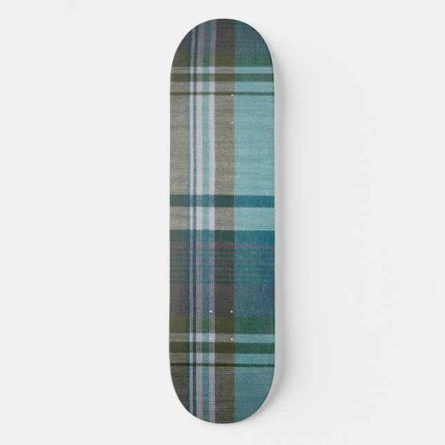 Kariertes Skateboard (Vorderseite)