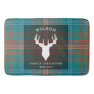 Kariertes Tartan Clan Wilson Badematte