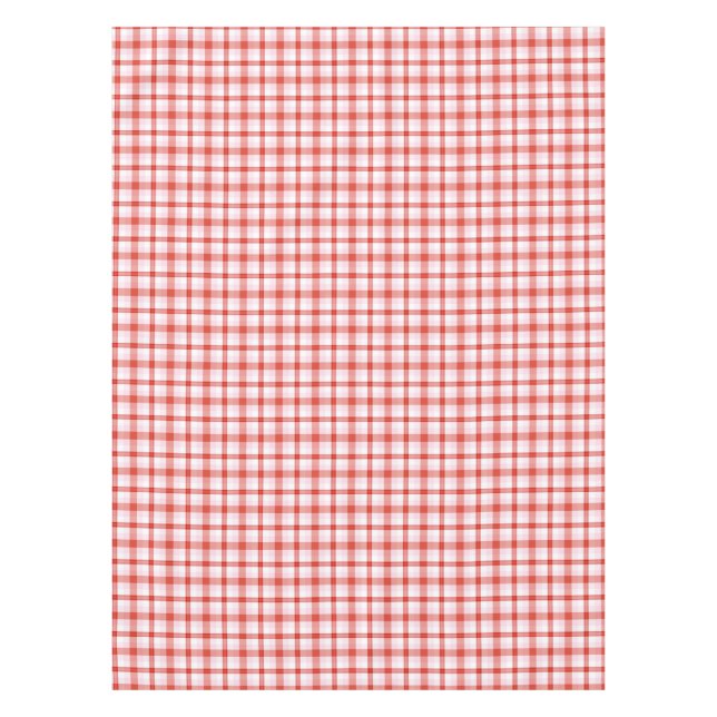 Kariertes Tartan-Muster Tischdecke (Vorderseite)
