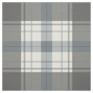 Kariertes weiches Charcoal Stoff