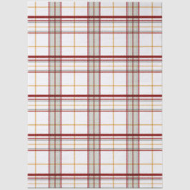 Kariertes Weihnachtsgebäck Seidenpapier