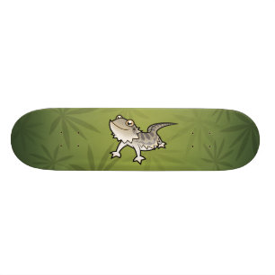 Karikatur Bartagame / Rankin-Drache Skateboard