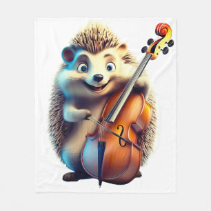 Karikatur, Cartoon, Illustration Ein Musical Fleecedecke