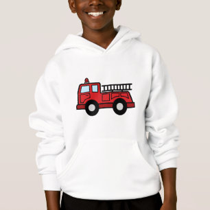 Karikatur Clip Art Feuerwehrfahrzeug Notfall Fahrz Hoodie