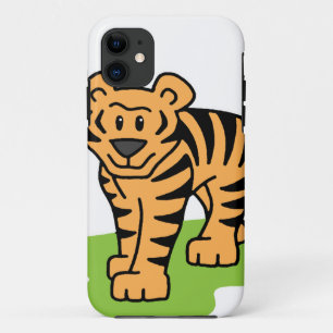 Karikatur-Clipart Bengal-Tiger Großkatze mit Strei title_seo2