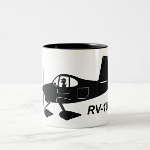 Karikatur der Packwagen-RV-10 Zweifarbige Tasse