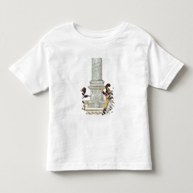 Karikatur der Soldaten beim Colonne Vendome Kleinkind T-shirt (Vorderseite)