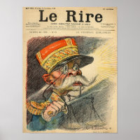 Karikatur des General Zurlinden