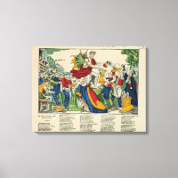 Karikatur des Mondmondes, 1860