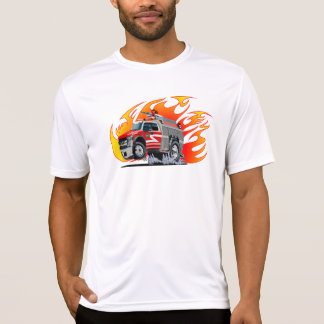 Karikatur-Feuerwehrauto T-Shirt