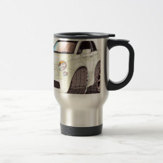 Karikatur Fiat 500 tuningsArt und Weise! Reisebecher
