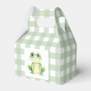 Karikatur Frosch Baby Shower Geschenkschachtel