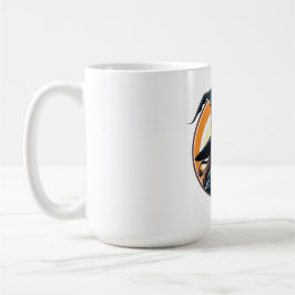 Karikatur-Halloween-Hexe-Porträt Kaffeetasse